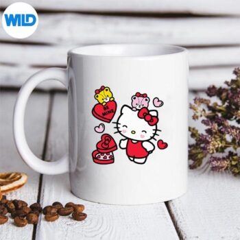 HelloKittyBeMineCandyValentinesSmallmug