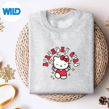 HelloKittyGirlHelloKittyGlimmeringHappyCheersweater