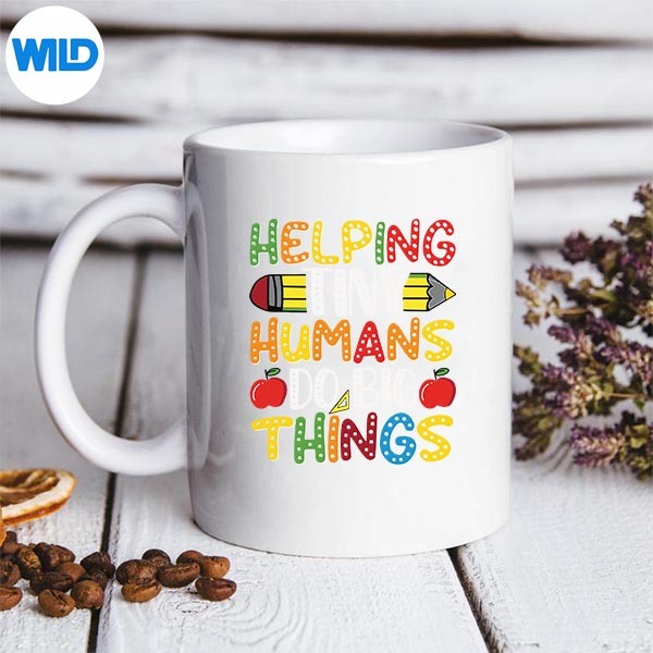 Helping Tiny Humans Do Big Things Cute Teacher SVG PNG Download 3 Helping Tiny Humans Do Big Things Cute Teacher SVG PNG Download - Image 3