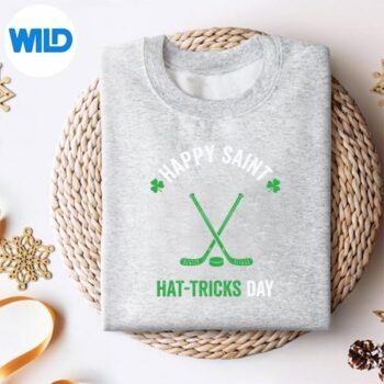 HockeyStPatricksDayShamrockHockeysweater