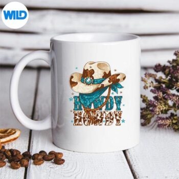 HowdyWesternCowHowdyCowRodeoCowgirlWesternmug