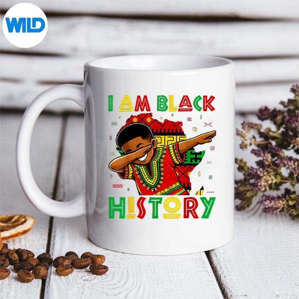 I Am Black History African American Black History Month SVG PNG Digital Design PNG 3 I Am Black History African American Black History Month SVG PNG Digital Design PNG - Image 3
