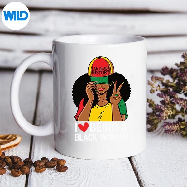 I Love Being A Black Woman I Am Black History Hat SVG PNG Download 3 I Love Being A Black Woman I Am Black History Hat SVG PNG Download - Image 3
