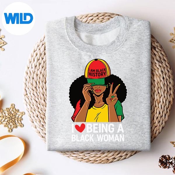 I Love Being A Black Woman I Am Black History Hat SVG PNG Download 2 I Love Being A Black Woman I Am Black History Hat SVG PNG Download - Image 2