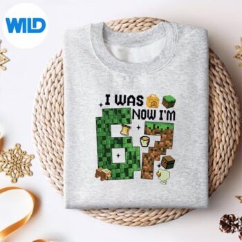 IWas6NowIm7YearOldPixelGame67sweater