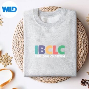 Alternative view of Ibclc Calm Cool Colosturm Breastfeeding Lactation Digital Design