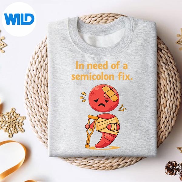 In Need Of A Semicolon Fix Programmer Adulting Humor SVG PNG Download 2 In Need Of A Semicolon Fix Programmer Adulting Humor SVG PNG Download - Image 2