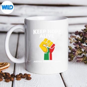 InspirationalKeepHopesAliveBlackHistoryPridemug