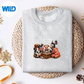 IsItStillYourTurnPokerGamblingHumorBarnAnimalsweater