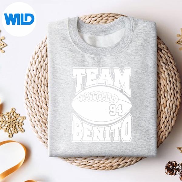 Jersey Text Benito 94 Number For Sport Cut File 2 Jersey Text Benito 94 Number For Sport Cut File - Image 2