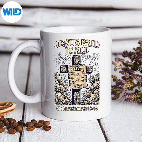 Jesus Paid It All Colossians 21314 SVG PNG Digital Download 3 Jesus Paid It All Colossians 21314 SVG PNG Digital Download - Image 3