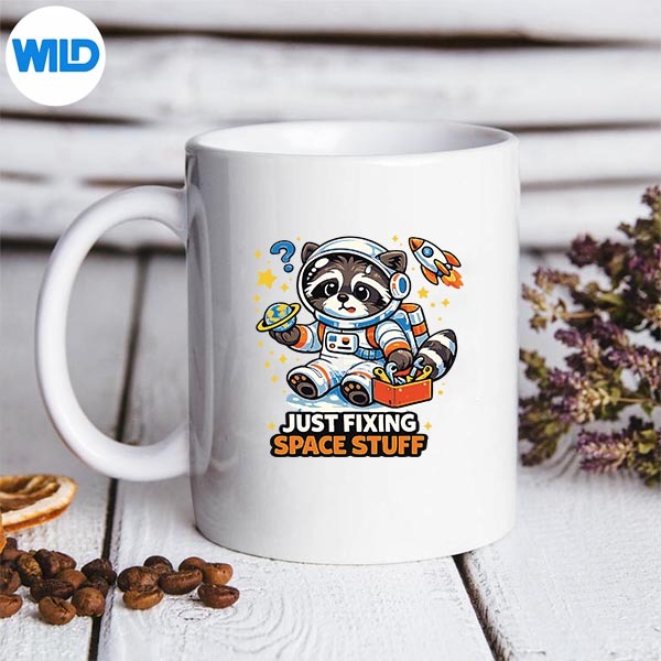 Just Fixing Space Stuff Cute Raccoon Astronaut Cosmic Pal PNG SVG for Cricut 3 Just Fixing Space Stuff Cute Raccoon Astronaut Cosmic Pal PNG SVG for Cricut - Image 3