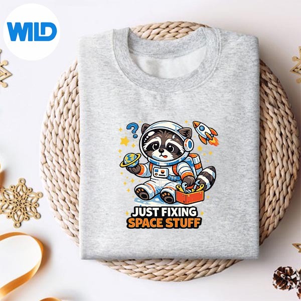 Just Fixing Space Stuff Cute Raccoon Astronaut Cosmic Pal PNG SVG for Cricut 2 Just Fixing Space Stuff Cute Raccoon Astronaut Cosmic Pal PNG SVG for Cricut - Image 2