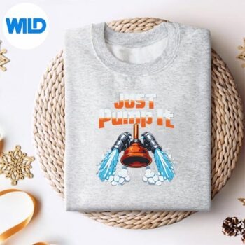 JustPumpItPlumberPipePunCartoonPumpJetpacksweater