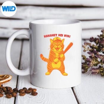 Kakaket Koi Nya The Cat That Became A Struggle When You Play Baseball Vector Design 5 KakaketKoiNyaTheCatThatBecameAStruggleWhenYouPlayBaseballmug