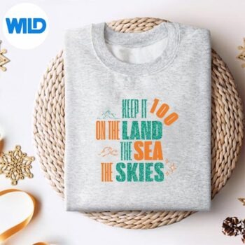 Keep It 100 On The Land The Seas The Skies PNG SVG for Cricut 4 KeepIt100OnTheLandTheSeasTheSkiessweater