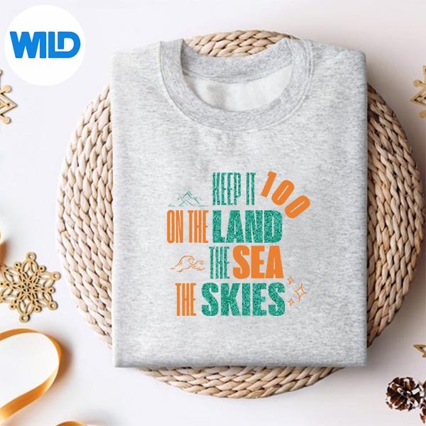Keep It 100 On The Land The Seas The Skies PNG SVG for Cricut 2 Keep It 100 On The Land The Seas The Skies PNG SVG for Cricut - Image 2