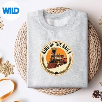 KingOfTheRailsVintageSteamLocomotiveTrainsweater