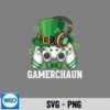 Leprechaun St Patricks Day Game Controller Gamer SVG PNG Cut File 7 LeprechaunStPatricksDayGameControllerGamer