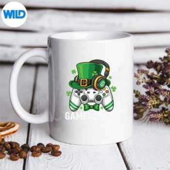 LeprechaunStPatricksDayGameControllerGamermug