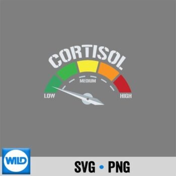 Classic Shop 76 Low Cortisol Levels Vintage Cut File PNG
