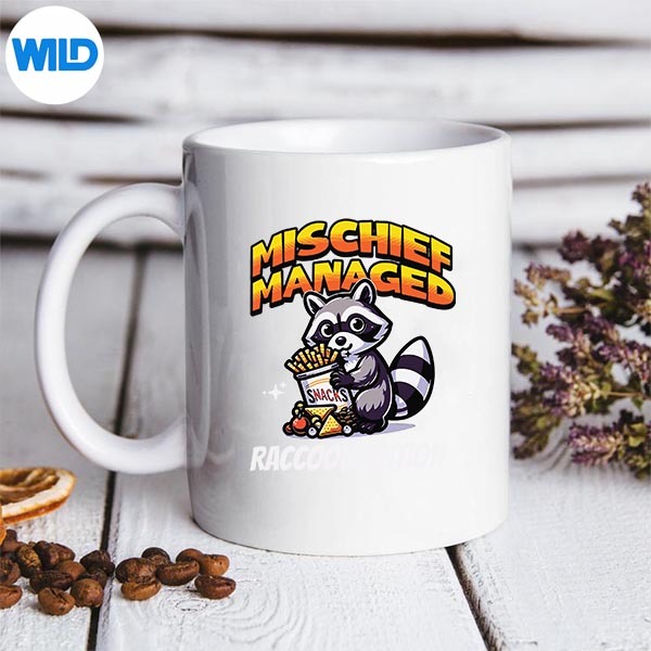 Mischief Manage Raccoon Trash Panda Snacks SVG PNG Cut File 3 Mischief Manage Raccoon Trash Panda Snacks SVG PNG Cut File - Image 3