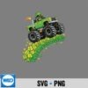 Monster Truck Shamrock St Patricks Day SVG PNG Cut File 7 MonsterTruckShamrockStPatricksDay
