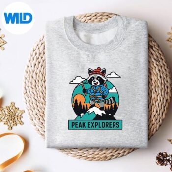 MountainExplorerRaccoonHikingAdventuresweater