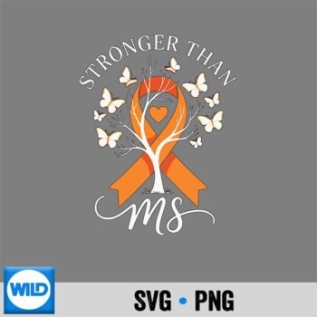 Classic Shop 68 Ms Warrior For Multiple Sclerosis Awareness SVG PNG Cut File PNG
