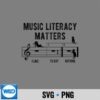 Music Literacy Matters I Like To Eat Kittens Music Joke SVG PNG Digital Design PNG 6 MusicLiteracyMattersILikeToEatKittensMusicJoke