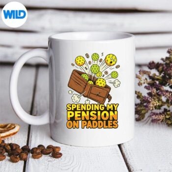 My Pension Funds Pickleball Paddles SVG PNG Digital Design 5 MyPensionFundsPickleballPaddlesmug