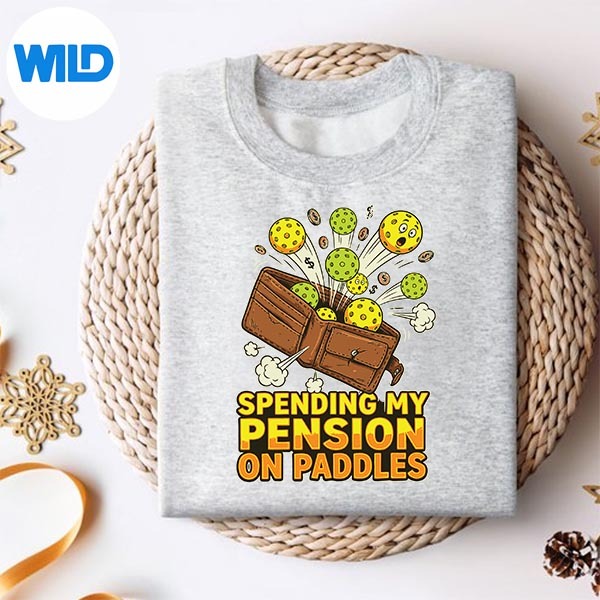 My Pension Funds Pickleball Paddles SVG PNG Digital Design 2 My Pension Funds Pickleball Paddles SVG PNG Digital Design - Image 2