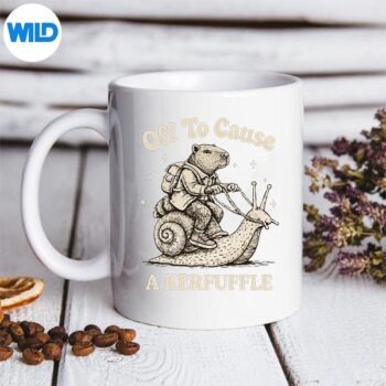 Off To Cause A Kerfuffle Wizard Whimsical Capybara Meme SVG PNG Download PNG 5 OffToCauseAKerfuffleWizardWhimsicalCapybaraMememug
