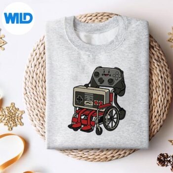 OldGamerGamingRetro80s90sVideoGameControllersweater