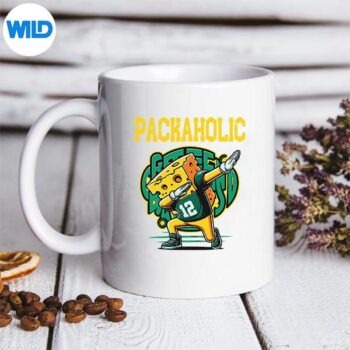 PackaholicGreenBayCheeseDabbingCuteCheeseFoodiemug