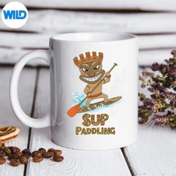 Paddleboarding Hawaiian Tiki Standup Paddling SVG PNG Download 5 PaddleboardingHawaiianTikiStandupPaddlingmug