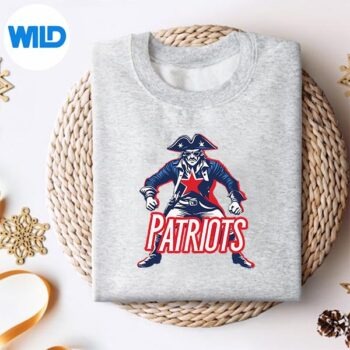 PatriotsManCoolColonialGuyStarTriblendsweater