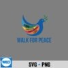 PeaceWalkDoveWithOliveBranchMessage