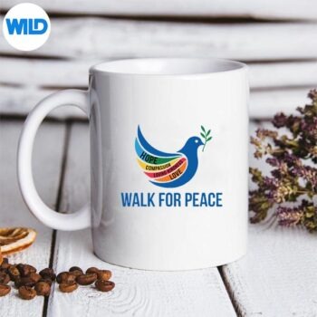 Peace Walk Dove With Olive Branch Message SVG PNG Digital Download 5 PeaceWalkDoveWithOliveBranchMessagemug