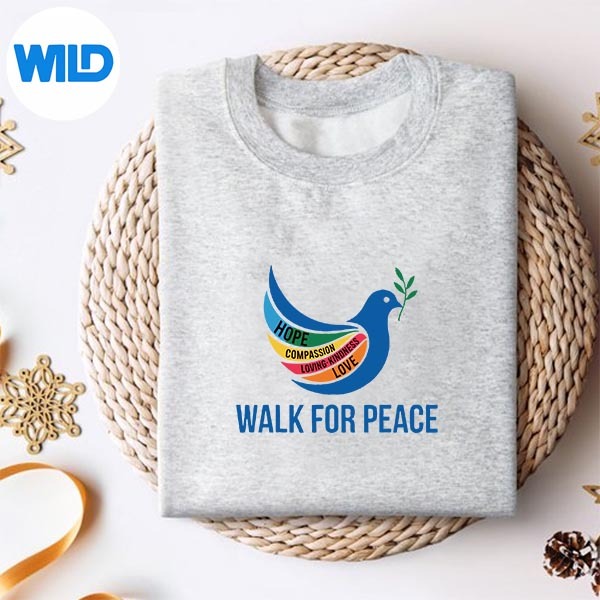 Peace Walk Dove With Olive Branch Message SVG PNG Digital Download 2 Peace Walk Dove With Olive Branch Message SVG PNG Digital Download - Image 2