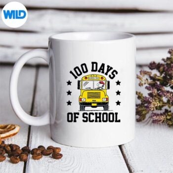 PeanutsSnoopy100DaysOfSchoolmug
