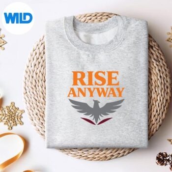 Alternative view of Phoenix Rebirth Rising From Ashes Resilience Retro SVG PNG Digital Download