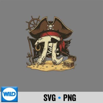 Pi Rate Pirate Piday 314 Math Teacher Science Student SVG Cut File PNG