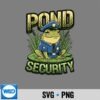 PondSecurityFrogOfficerAmphibianLover