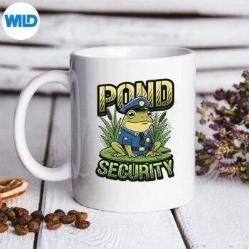 PondSecurityFrogOfficerAmphibianLovermug