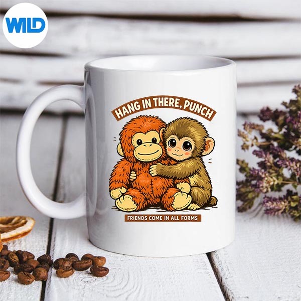 Punch Japanese Monkey Friendship Orangutan Punchkin Punch SVG PNG Download PNG 3 Punch Japanese Monkey Friendship Orangutan Punchkin Punch SVG PNG Download PNG - Image 3