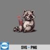 Raccoon Drinking Iced Coffee Animal Digital Download 7 RaccoonDrinkingIcedCoffeeAnimal