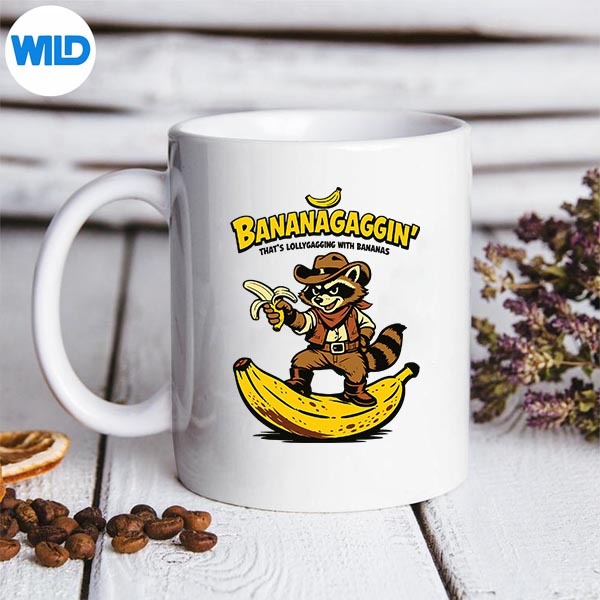 Racoon Cow Western Life Banana Howdy Bananagaggin SVG PNG Cut File 3 Racoon Cow Western Life Banana Howdy Bananagaggin SVG PNG Cut File - Image 3