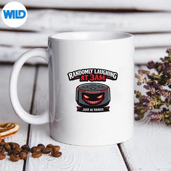 Randomly Laughing At 3am Creepy Smart Speaker Ai Humor Digital Download 3 Randomly Laughing At 3am Creepy Smart Speaker Ai Humor Digital Download - Image 3