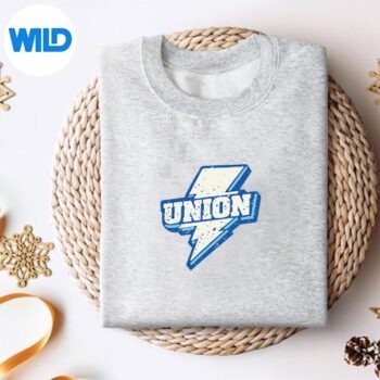 Retro Lightning Union Badge Vintage Digital Design 4 RetroLightningUnionBadgeVintagesweater